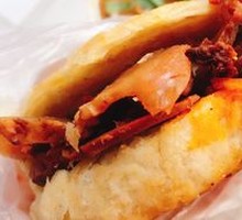 Beef-filled flatbread