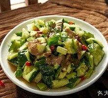 Peanut Sauce Cucumber