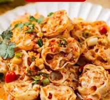 Sesame Sauce Noodles with Lotus Root