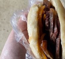 Beef-filled flatbread