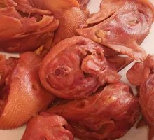 Smoked Chicken Head