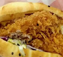 Spicy Chicken Leg Burger