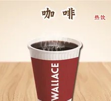 鸡腿堡配鸡米花咖啡