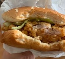 Spicy Chicken Leg Burger