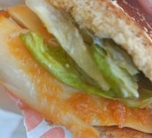 Fruitwood-Flavored Chicken Burger