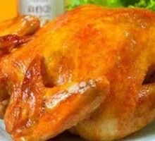 Honey-glazed扒 Chicken