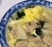 云吞加鸡蛋