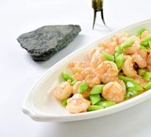 Stir-Fried Shrimp with Cucumber