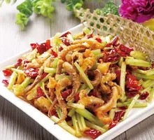 Stir-Fried Squid Rings