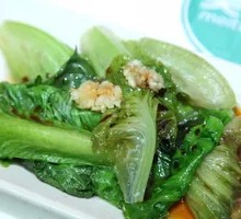 Blanched lettuce