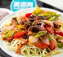 Beef and Potato Noodles