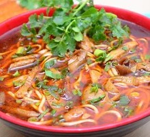 Premium Spicy Beef Offal Noodles