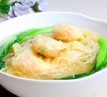 Shrimp and Three-Flavor Dumplings