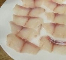 Black fish slices