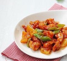菠萝鸡片