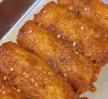 Fried Vegetarian Skewers