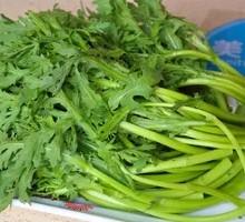Chinese chrysanthemum greens