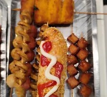 Melted Cheese Hot Dog