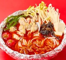 Pickled Chili Spicy Scallops Noodles