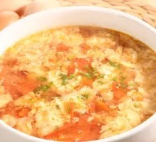 Tomato Egg Drop Soup