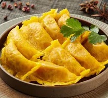 Golden Egg Dumplings