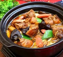 Stewed Chicken with Brown Sauce