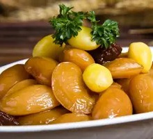 Plum-flavored Kidney Beans