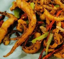 Stir-Fried Squid Rings