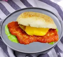 Braised Flatbread with Orléans Chicken Cutlet