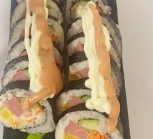 Egg Yolk Corn Sushi