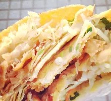 Two Egg Fruit Pancake