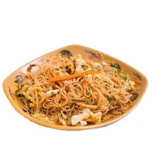 Egg and Sausage Fried Rice Noodles