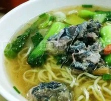 Chicken Soup Noodles with Goji Berries