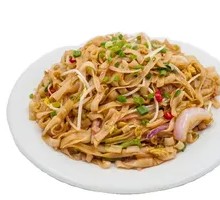 Egg and Sausage Fried Rice Noodles