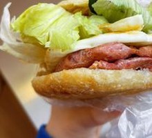 烧饼里脊加鸡蛋