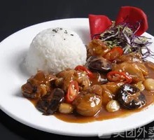 Braised Chicken with Mushrooms