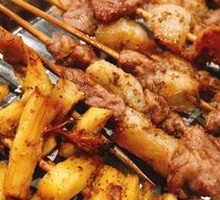 Skewered Meat Bites