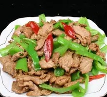 Spicy Pepper Donkey Meat