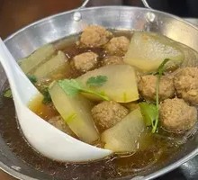 Winter Melon and Pork Dumpling Soup