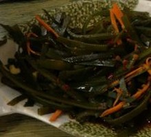 Cold-mixed kelp strands