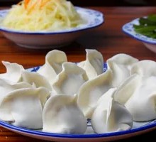 Chinese cabbage and pork dumplings