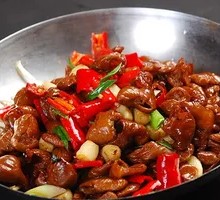Spicy Pork Intestines Stir-fry