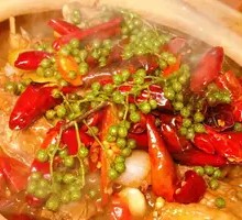 Sichuan Pepper Hot Pot Chicken