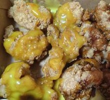 Boneless Fried Chicken with Honey Mustard