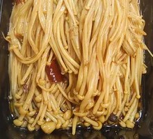 Spicy Enoki Mushrooms