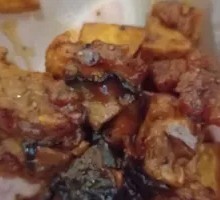 Black Pepper King Oyster Mushroom Beef Cubes