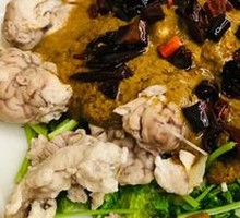 Oil-Poured Lamb Brain