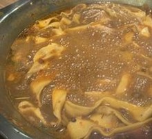 Hand-stretched noodles