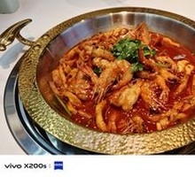 Spicy Shrimp Pot