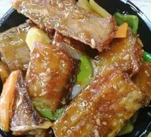 Braised Cutlass Fish